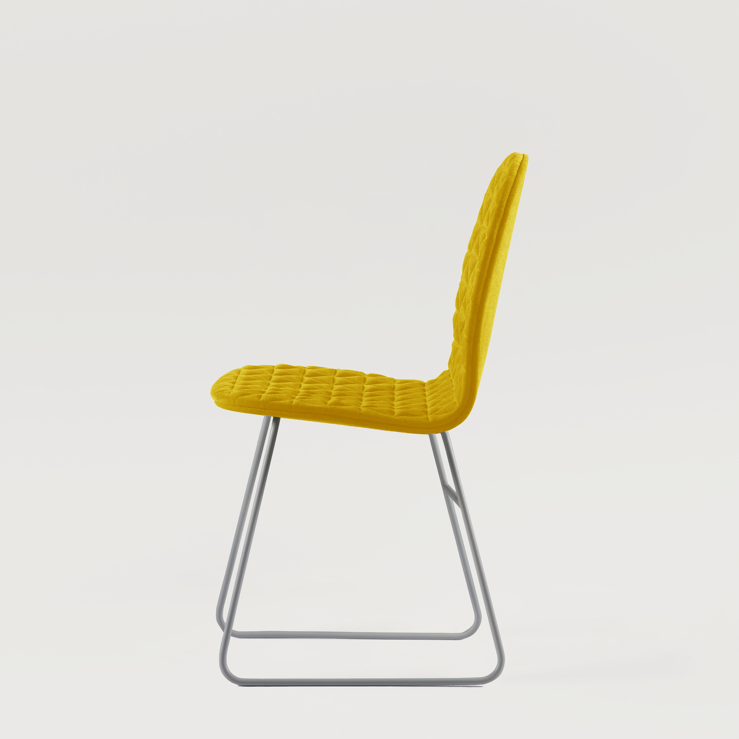 Chair Mannequin 02 Grey - Mustard