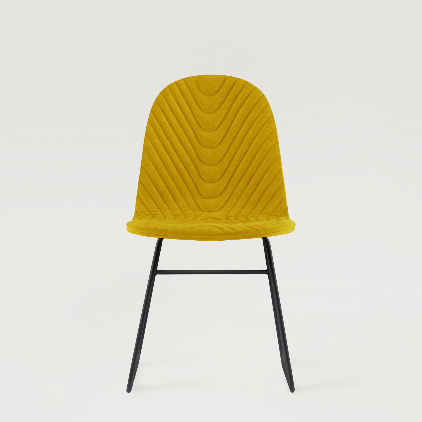 Chair Mannequin 02 Black - Mustard