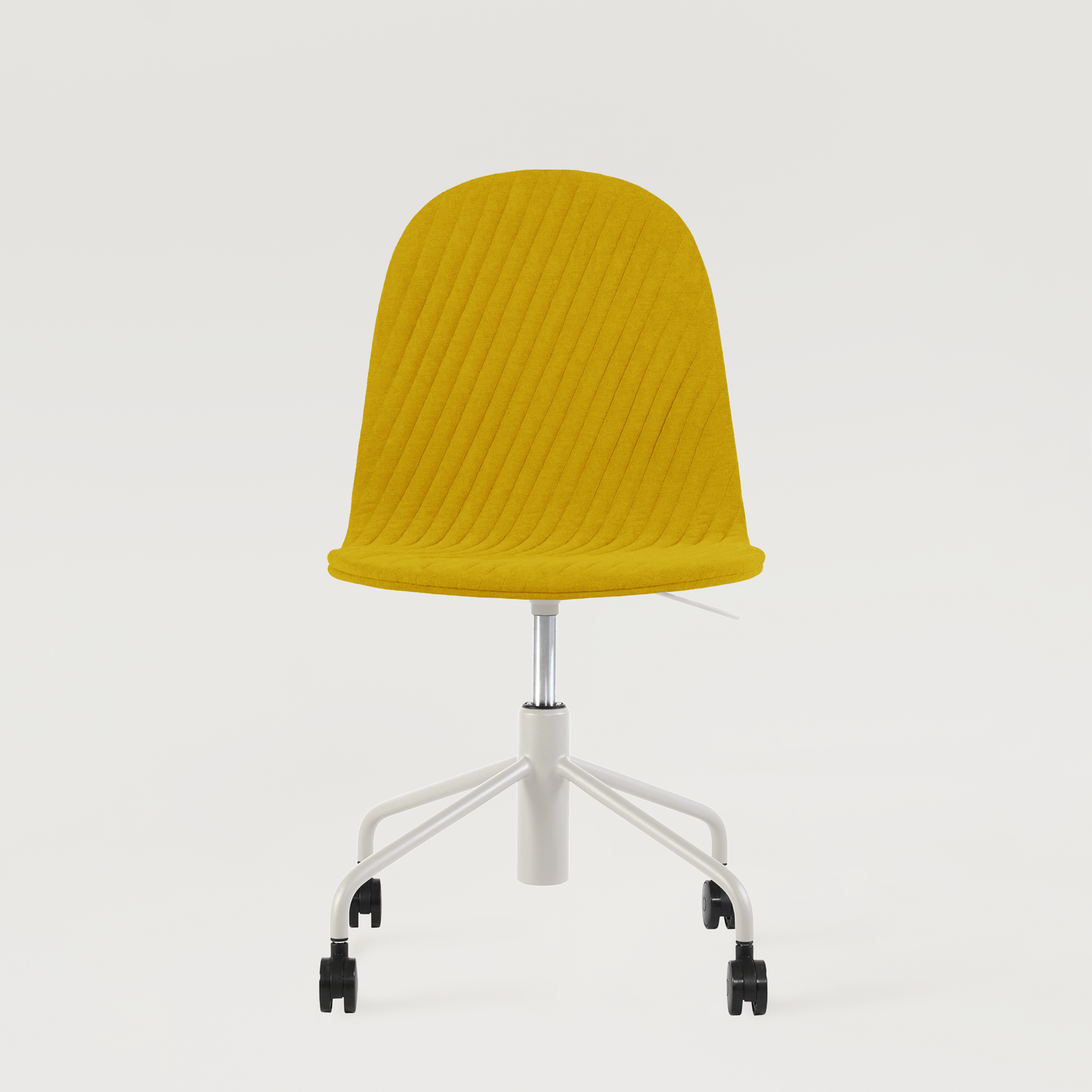 Chair Mannequin 06 White - Mustard