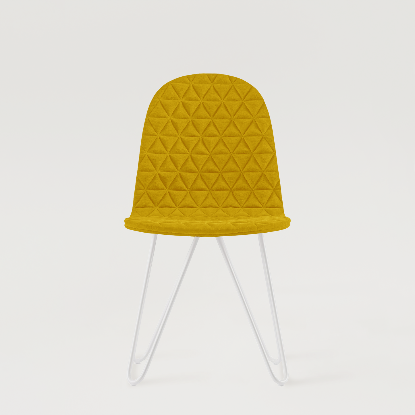 Chair Mannequin 03 White - Mustard