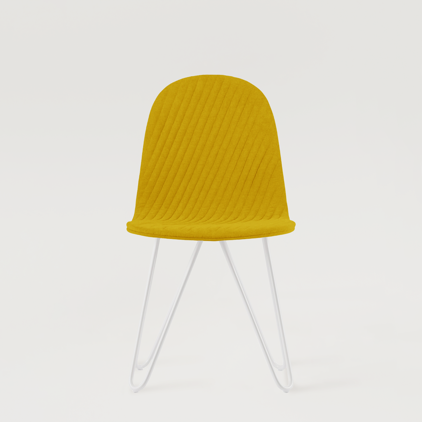 Chair Mannequin 03 White - Mustard