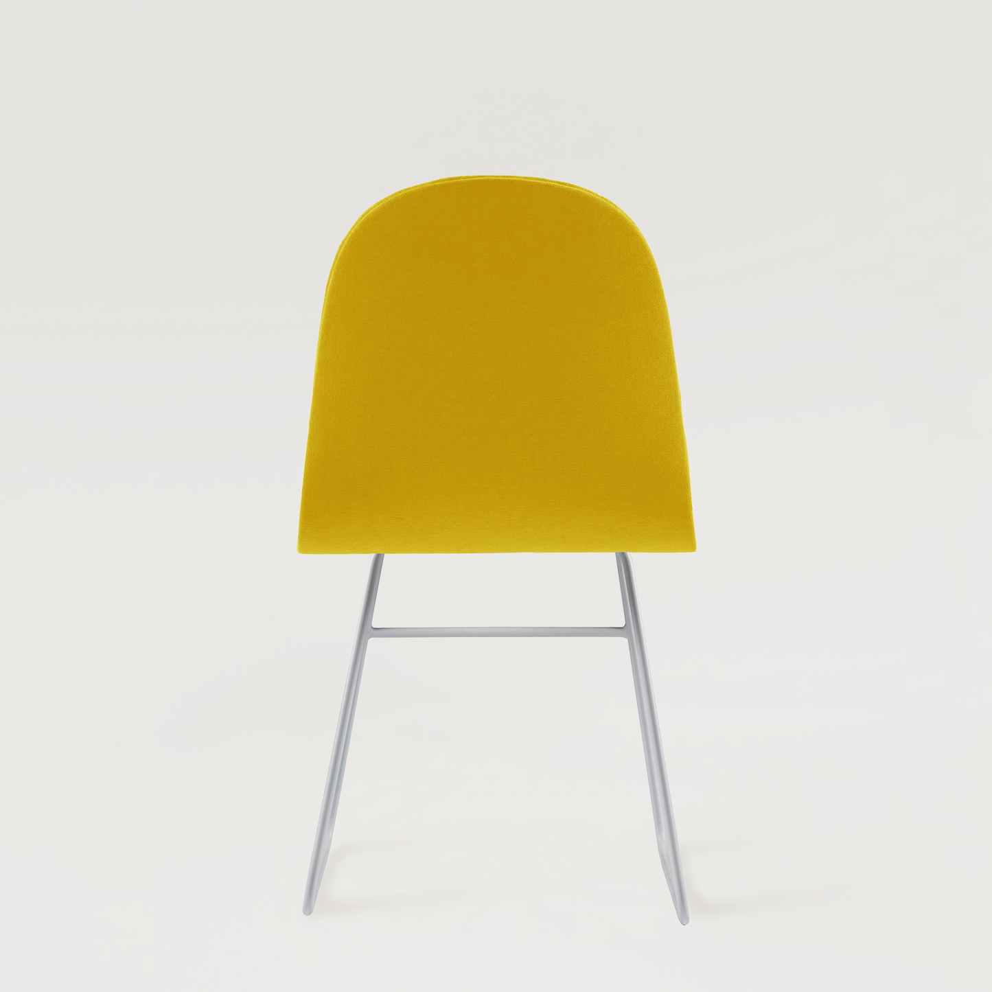 Chair Mannequin 02 White - Mustard