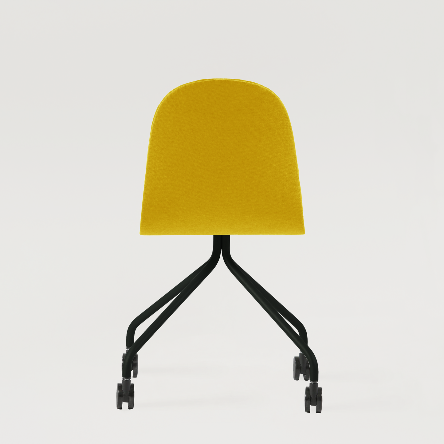Chair Mannequin 04 Black - Mustard