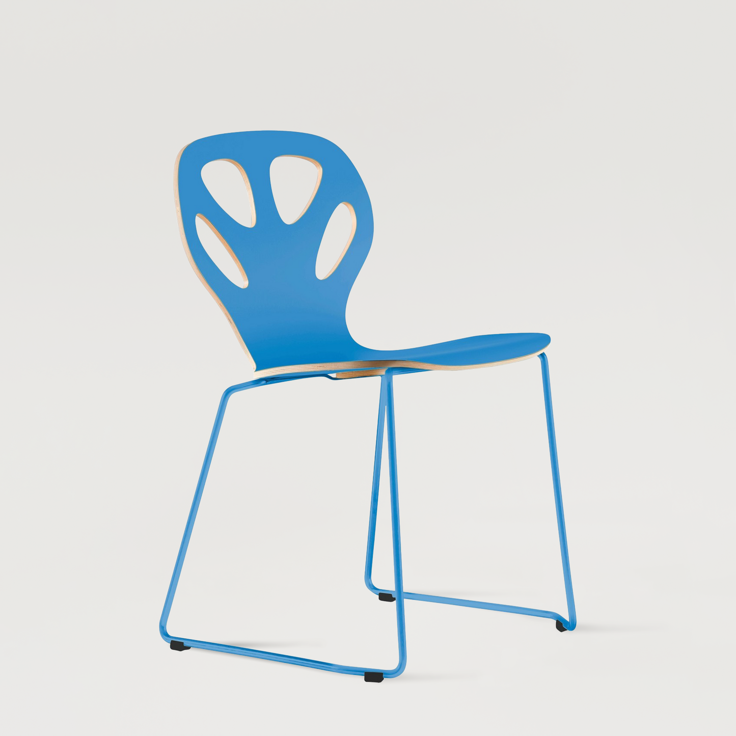 Chair Maple M01 - Blue