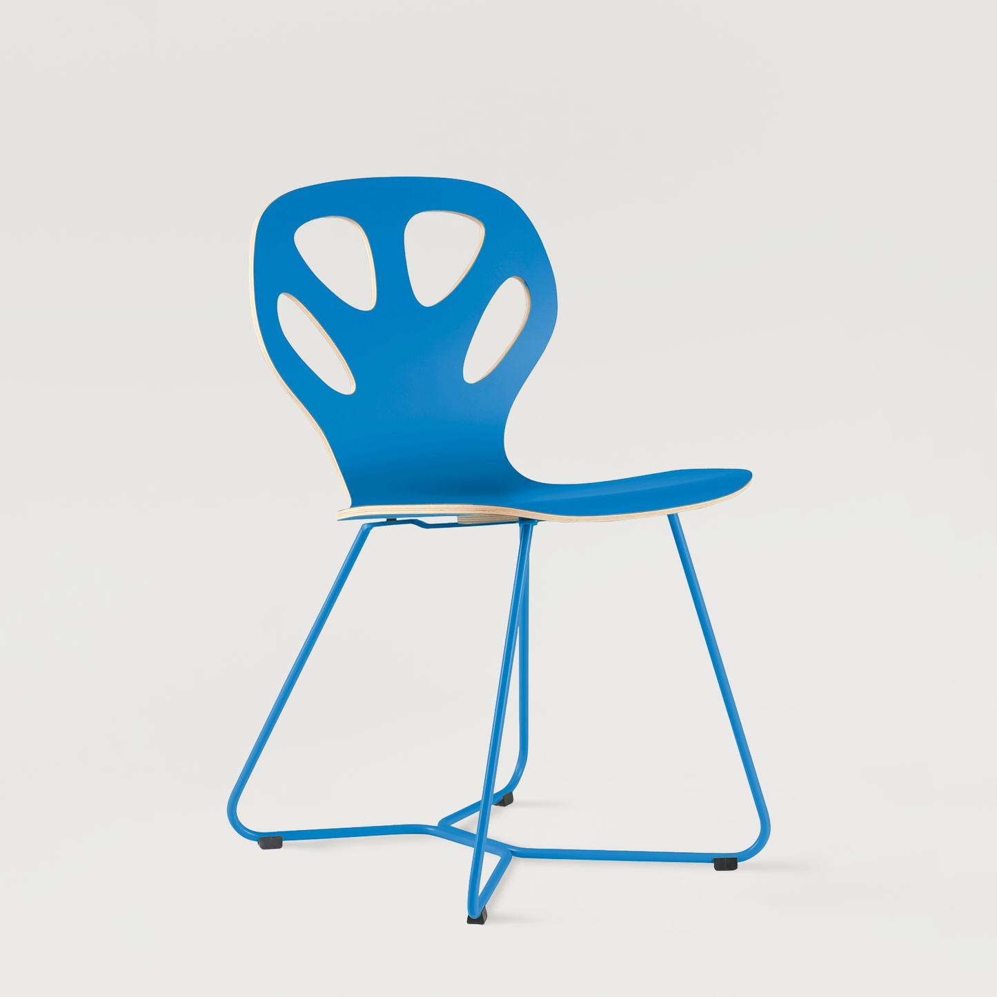 Chair Maple M02 - Blue