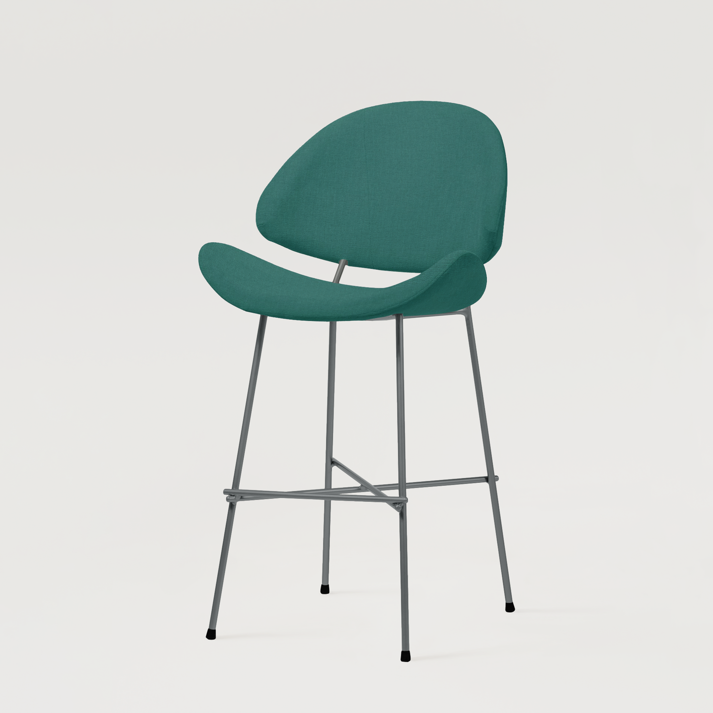 Bar stool Cheri Bar Trend Low - Turquoise