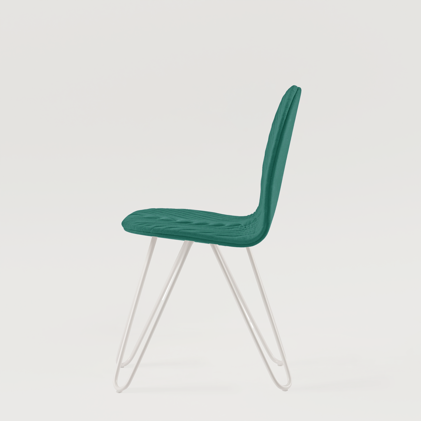 Chair Mannequin 03 White - Turquoise
