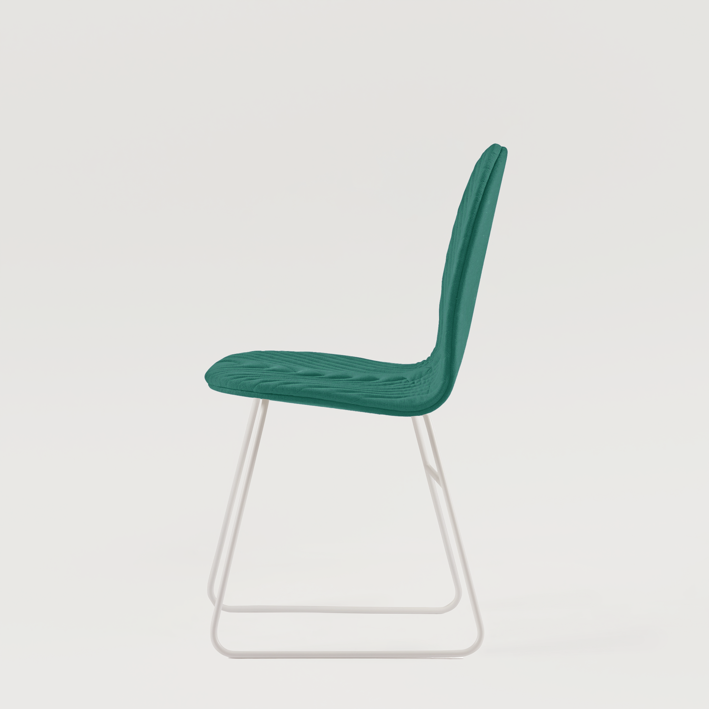 Chair Mannequin 02 White - Turquoise