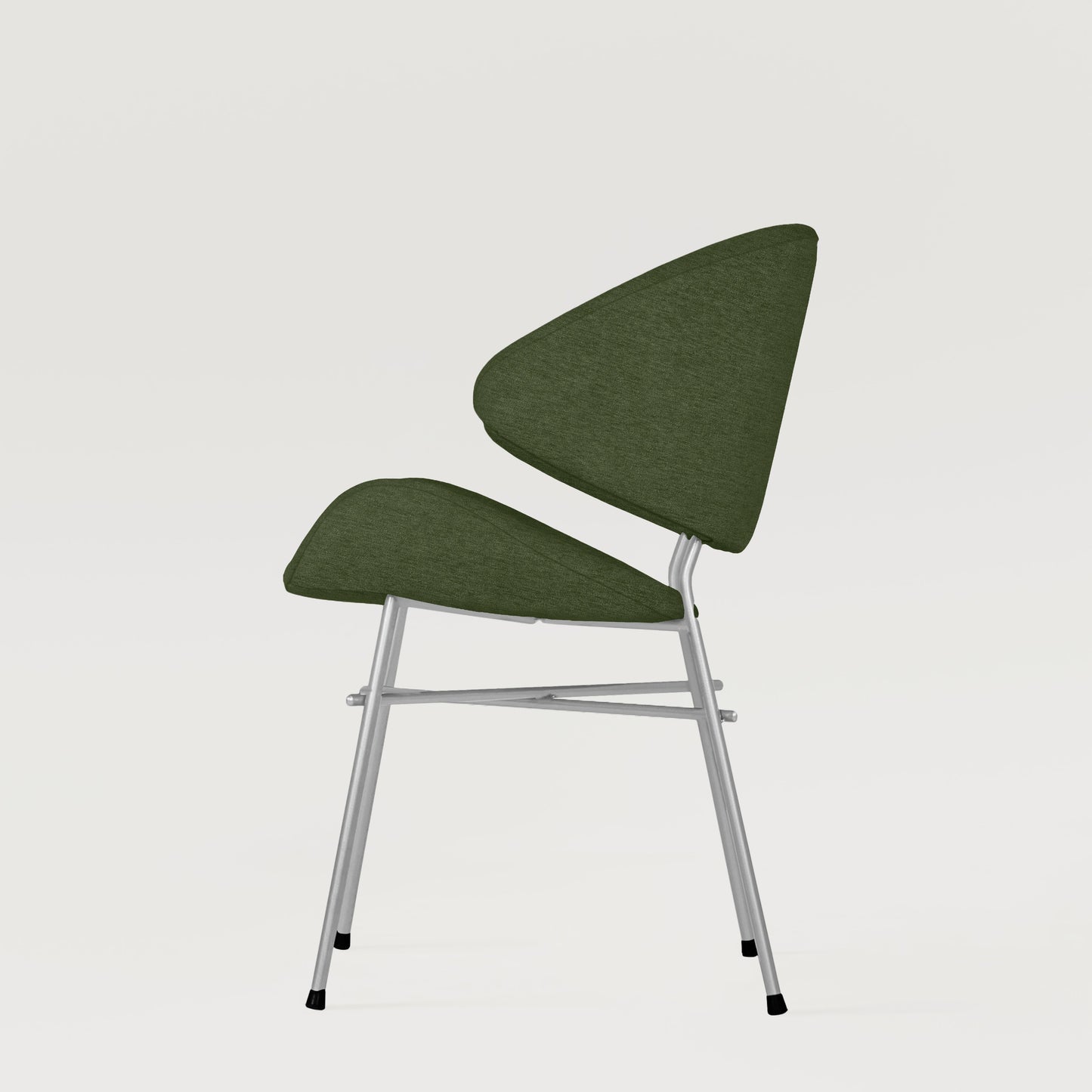 Chair Cheri Maero Chrome - Dark Green