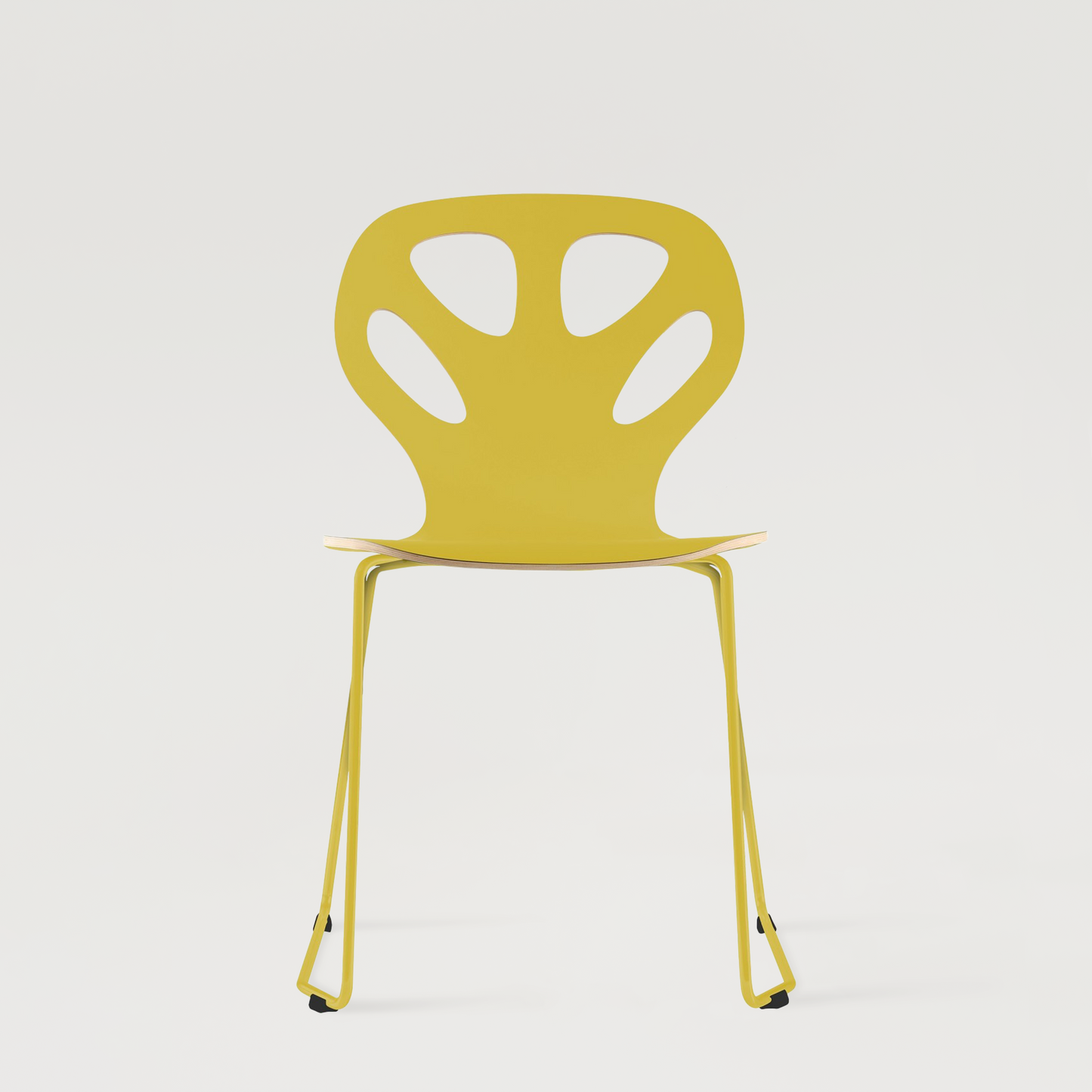 Chair Maple M01 - Yellow