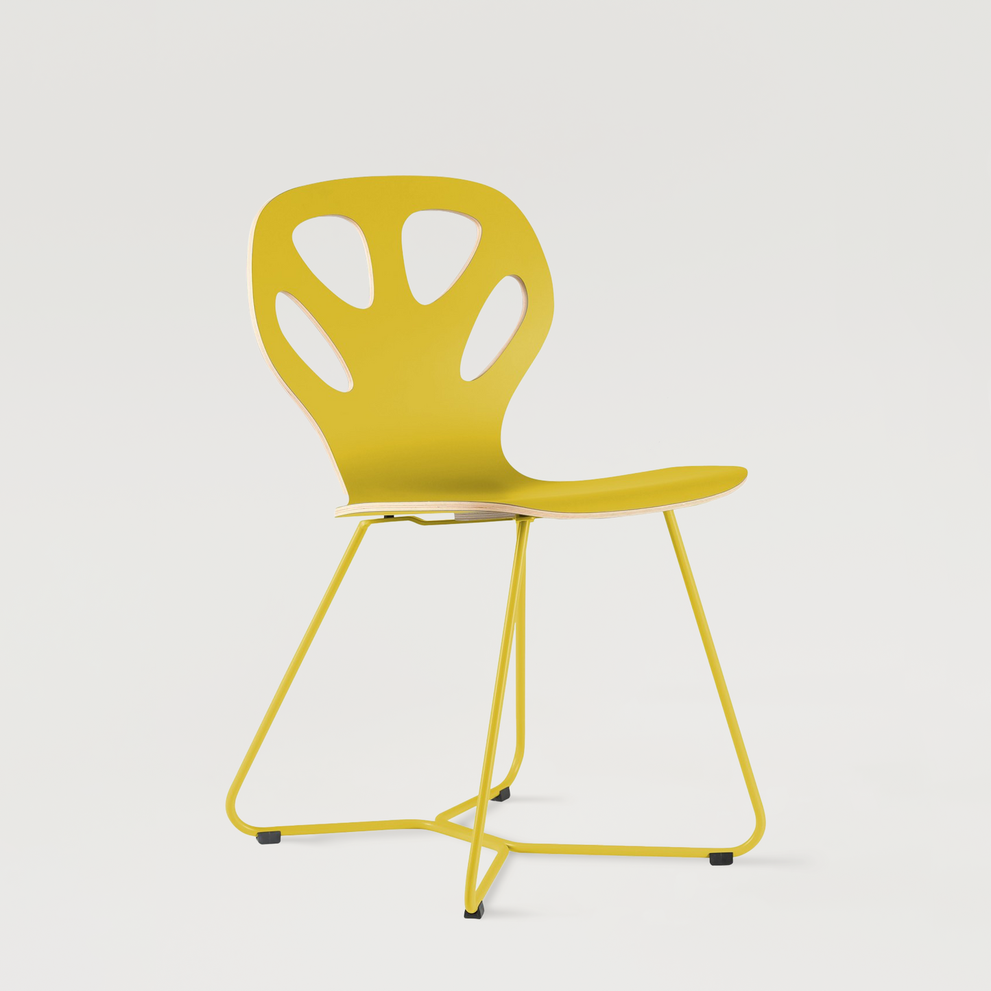 Chair Maple M02 - Yellow