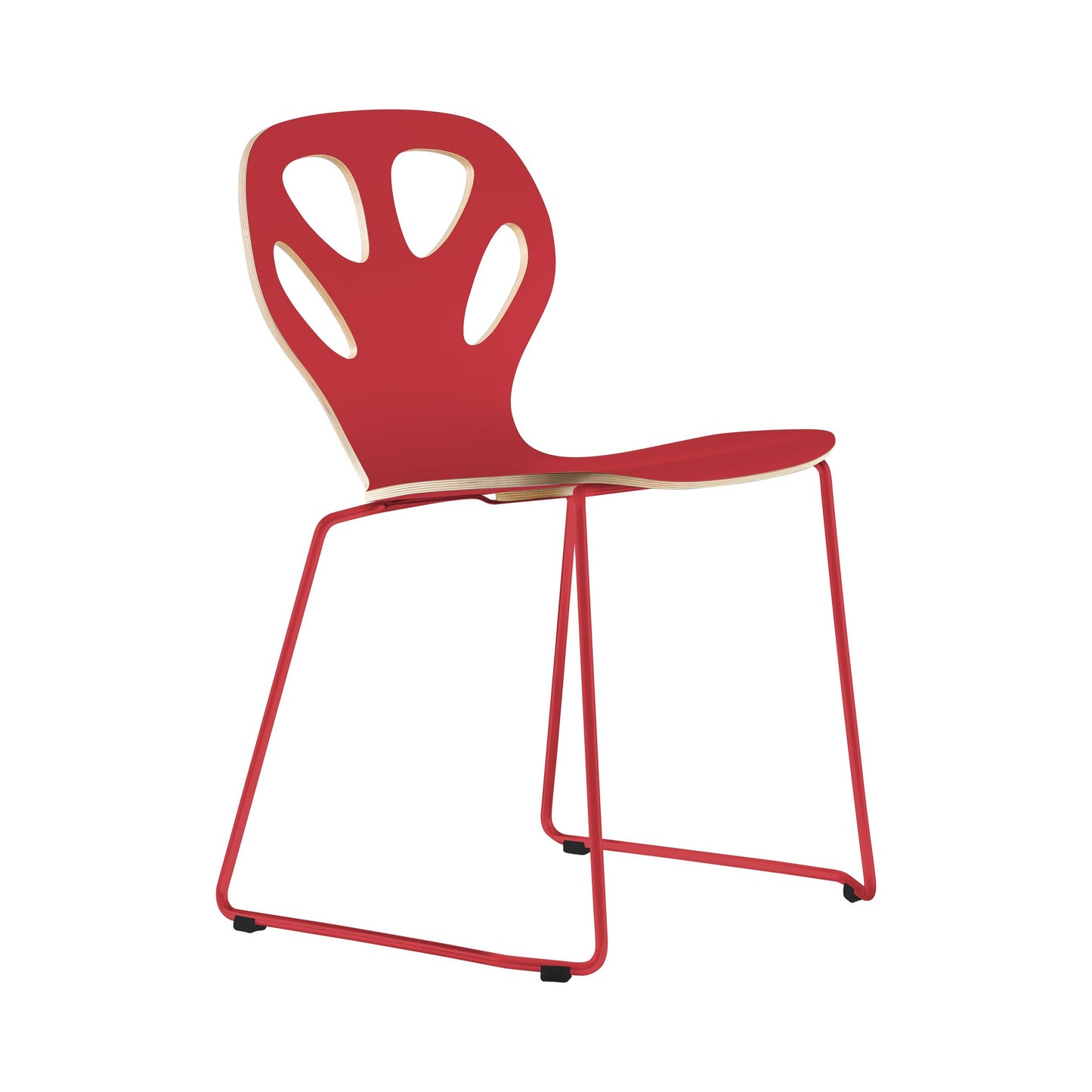 Chair Maple M01 - Red