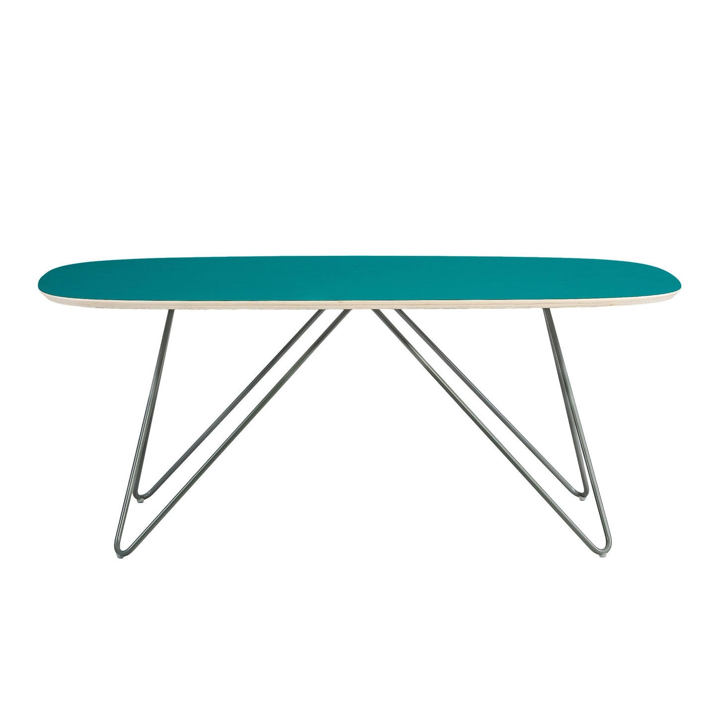Coffee table Zig-Zag DL - Turquoise