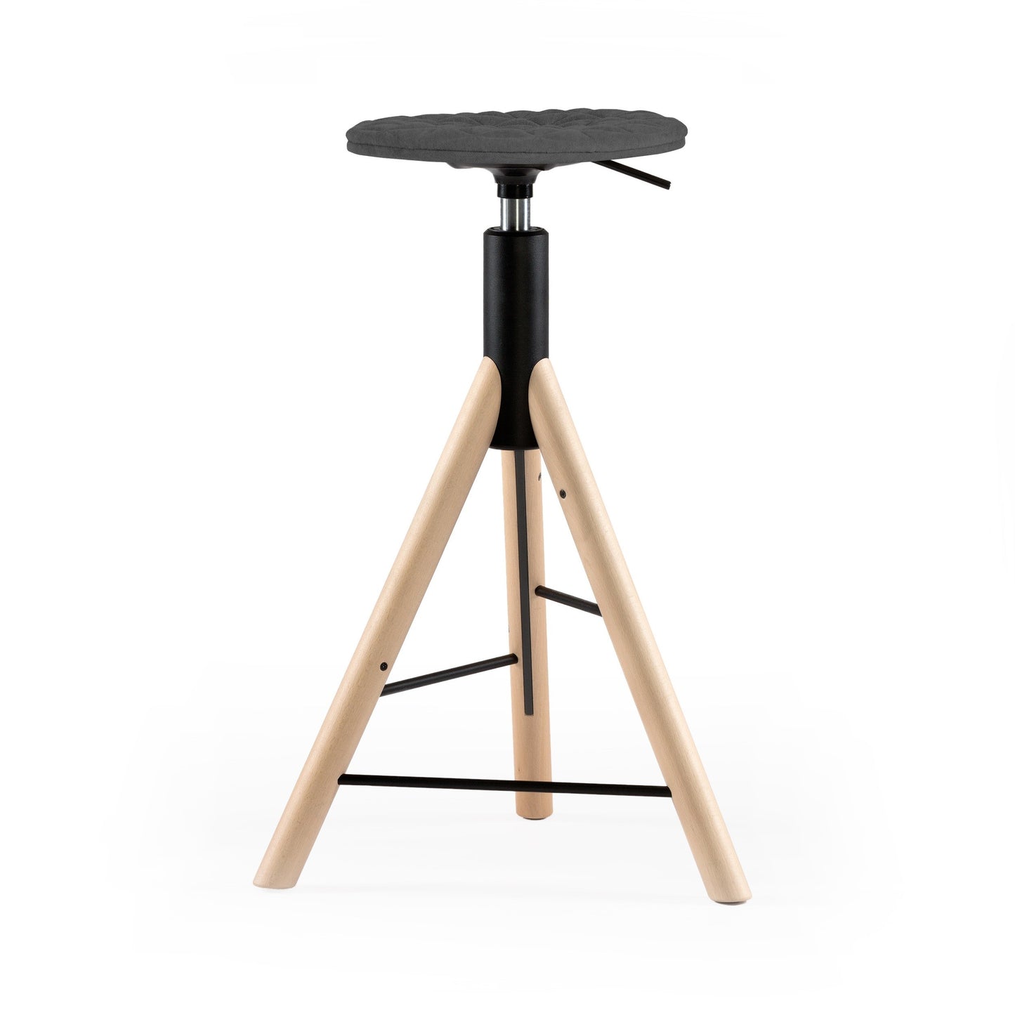 Bar stool Mannequin Bar 01 natural - Grey