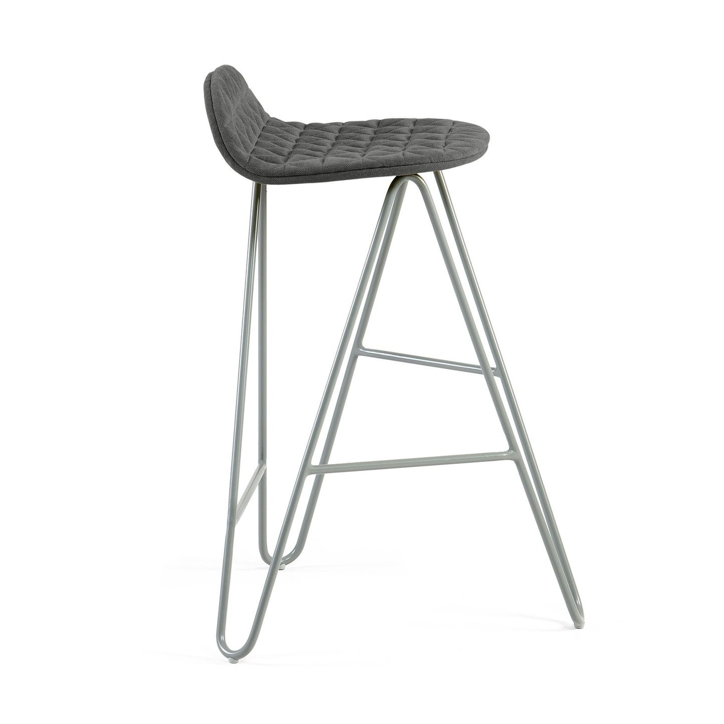 Bar stool Mannequin Bar 02 Low - Dark Grey