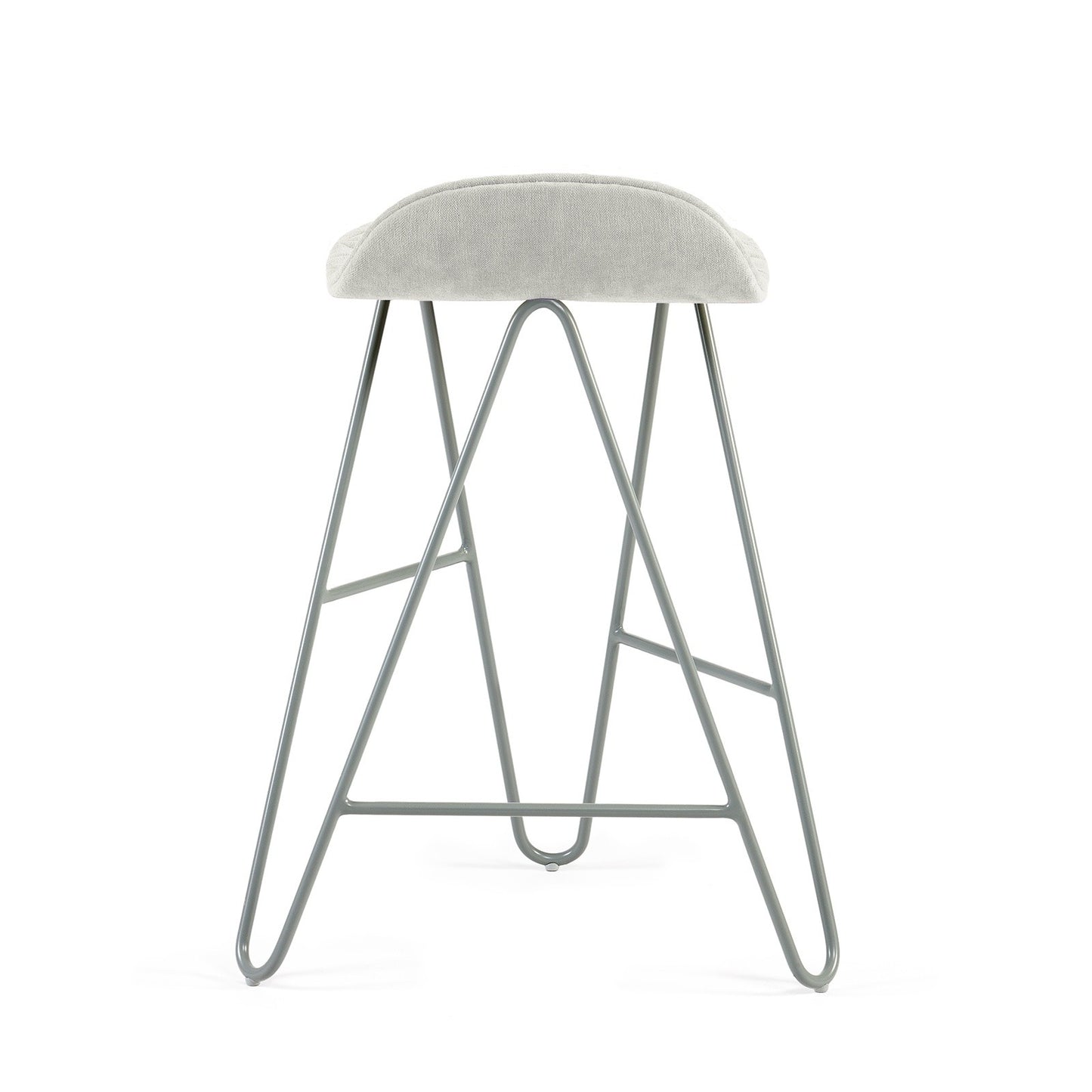 Bar stool Mannequin Bar 02 Low - Ecru
