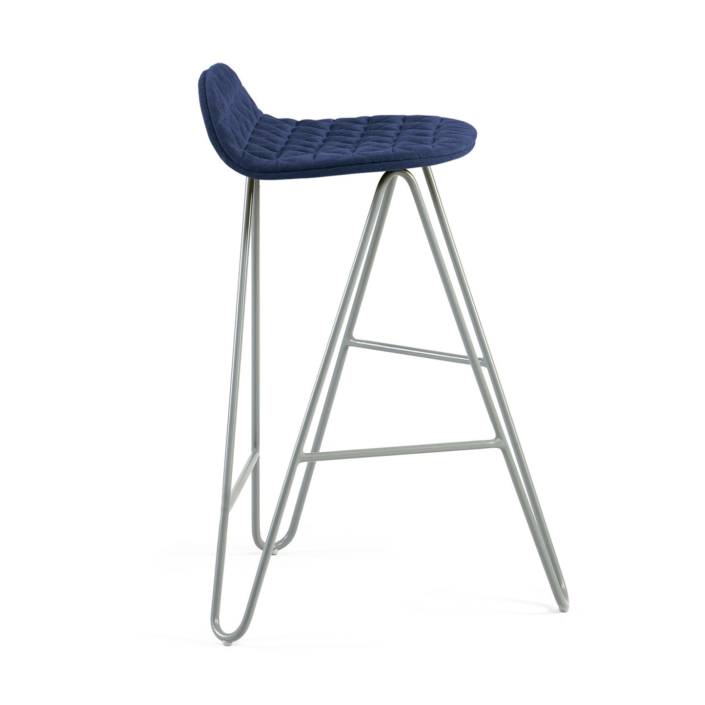 Bar stool Mannequin Bar 02 Low - Navy Blue
