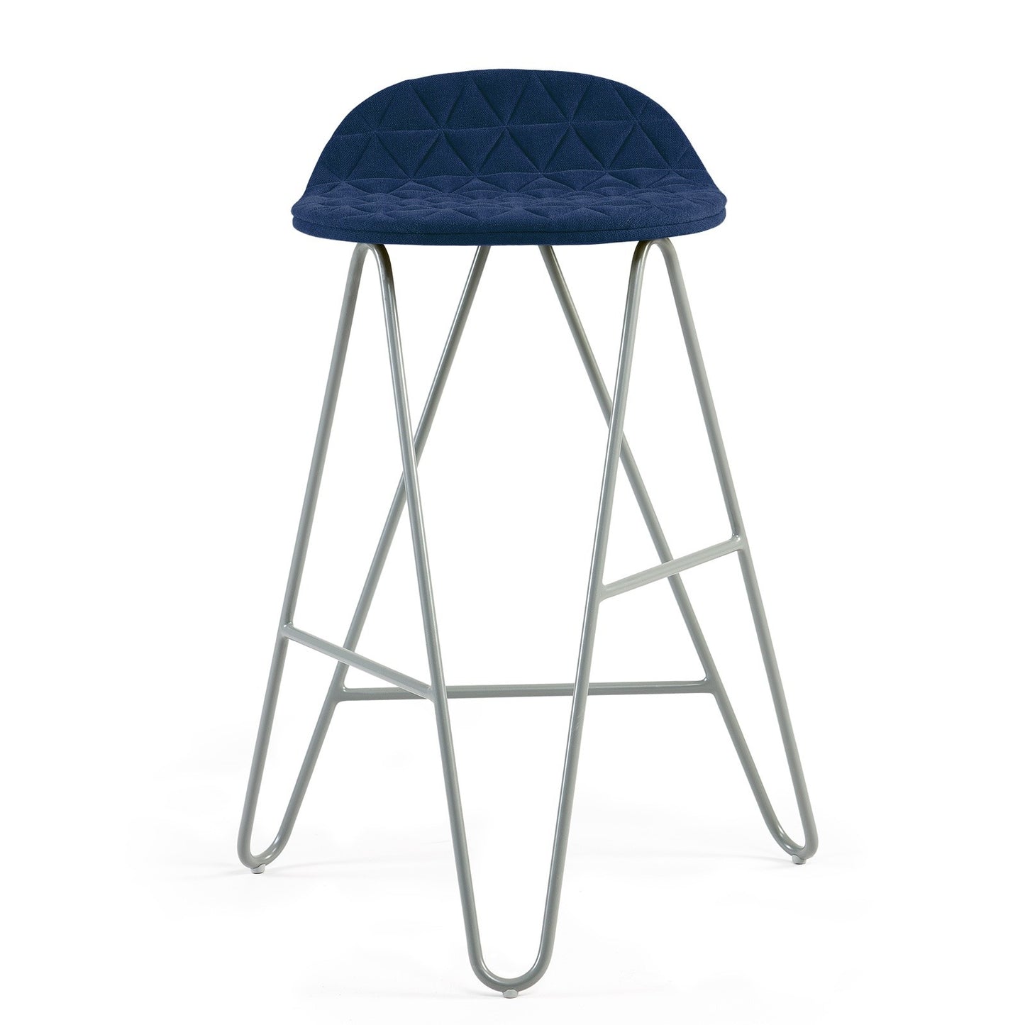 Bar stool Mannequin Bar 02 Low - Navy Blue