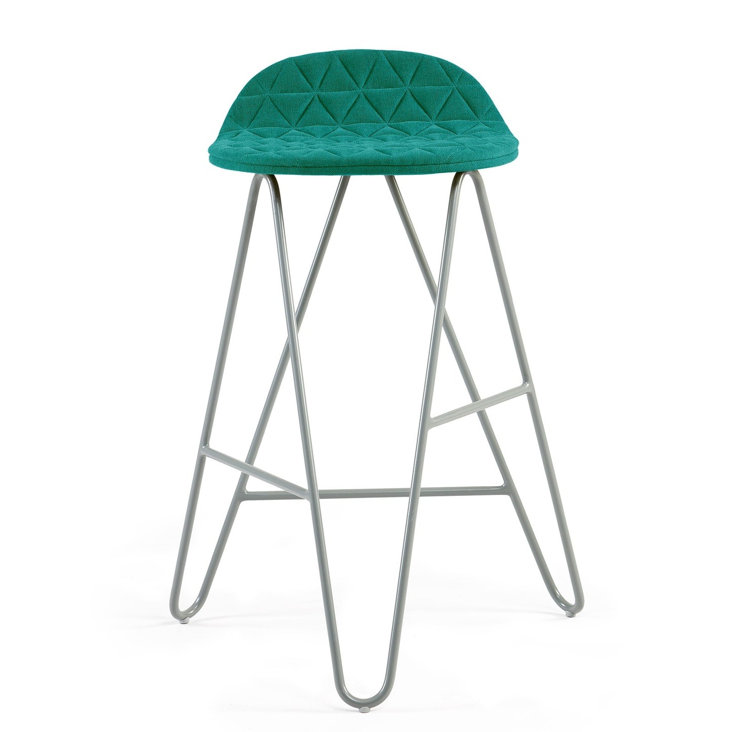 Bar stool Mannequin Bar 02 Low - Turquoise