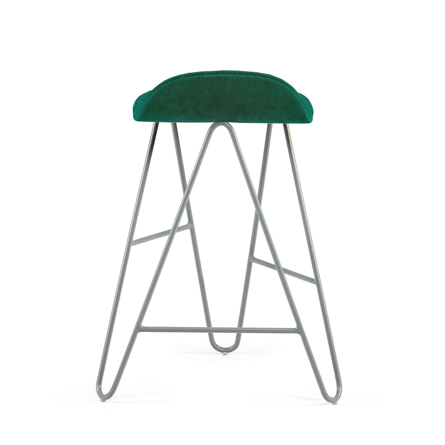 Bar stool Mannequin Bar 02 Low - Turquoise
