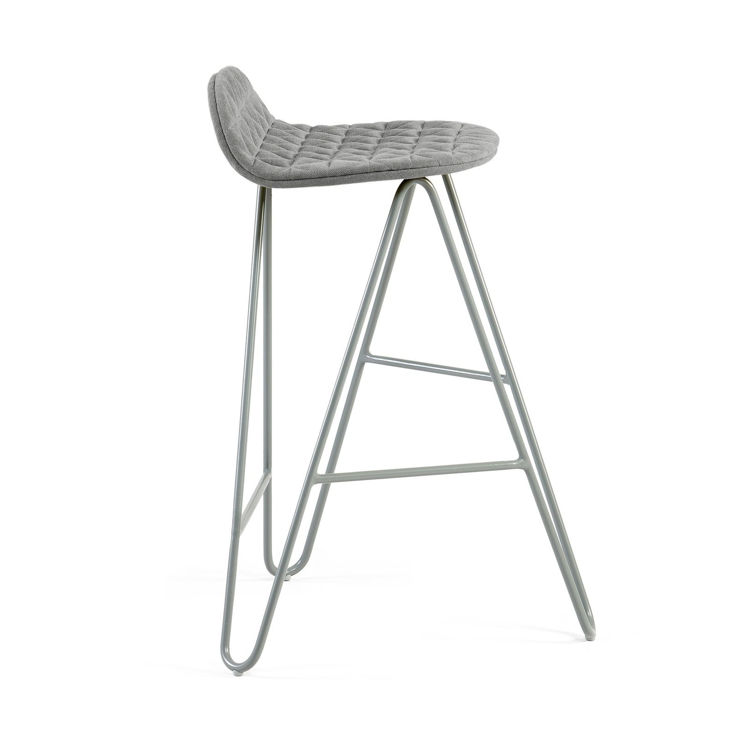 Bar stool Mannequin Bar 02 Low - Light Grey
