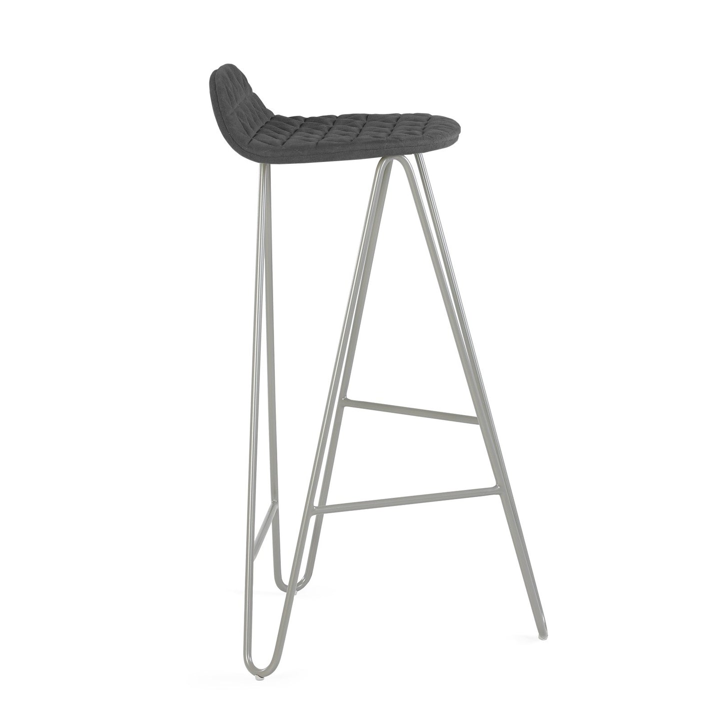 Bar stool Mannequin Bar 02 High - Dark Grey