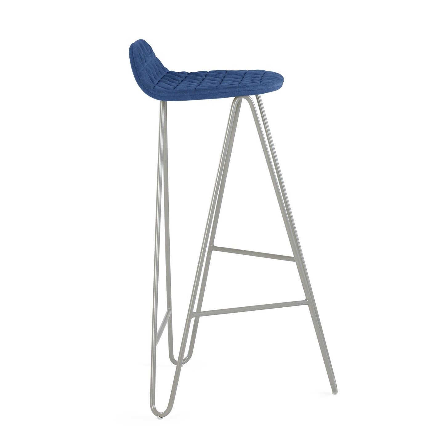 Bar stool Mannequin Bar 02 High - Navy Blue