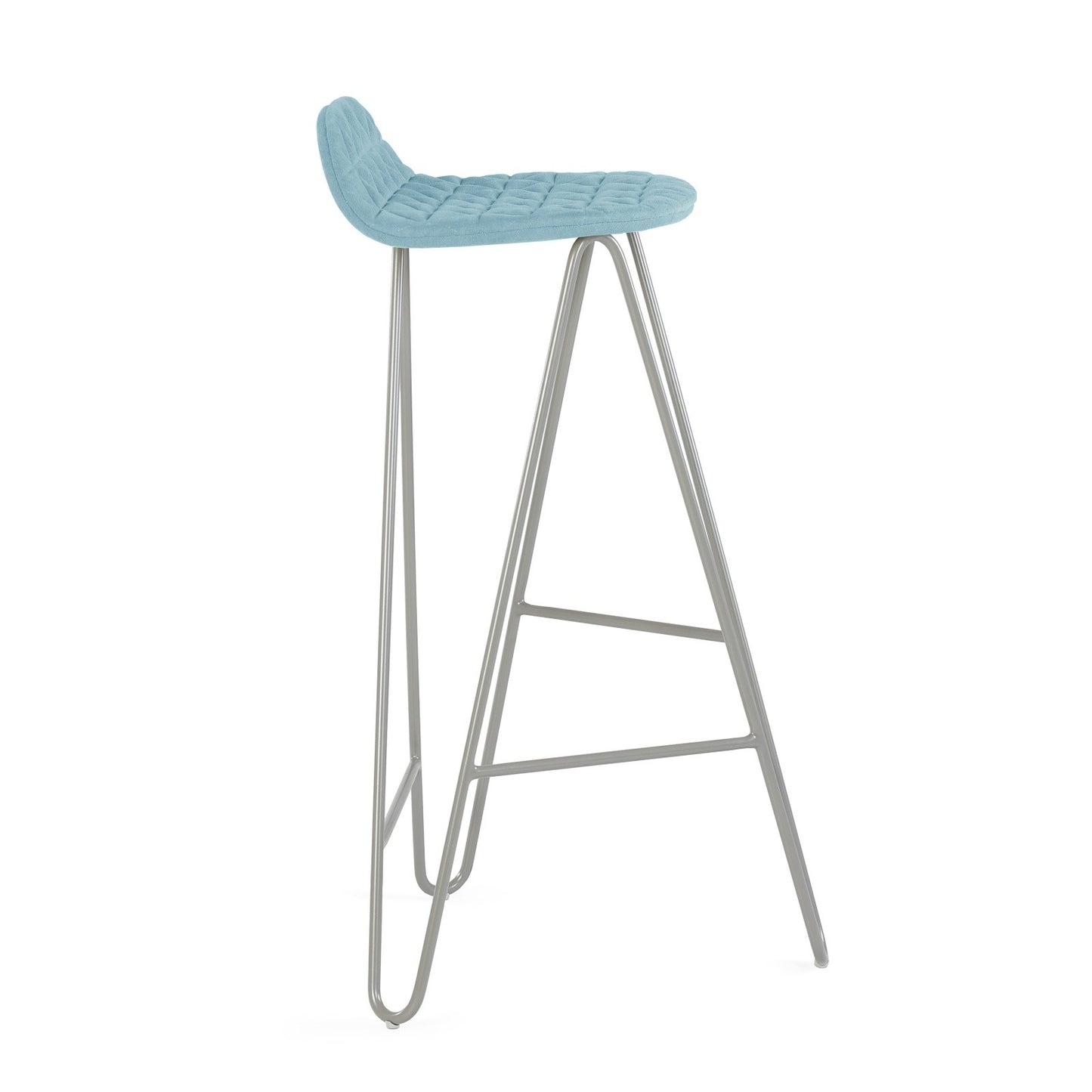 Bar stool Mannequin Bar 02 High - Light Blue