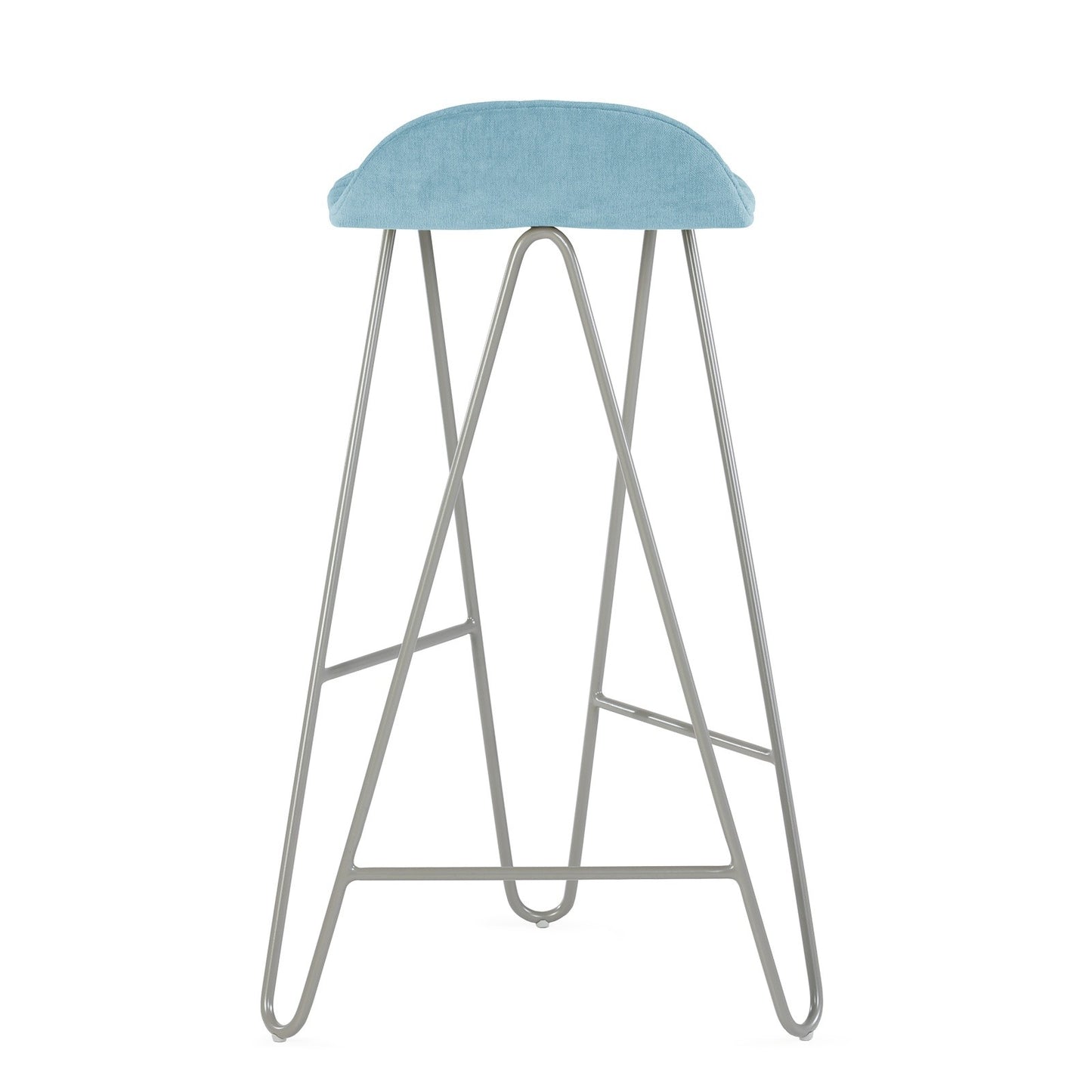 Bar stool Mannequin Bar 02 High - Light Blue