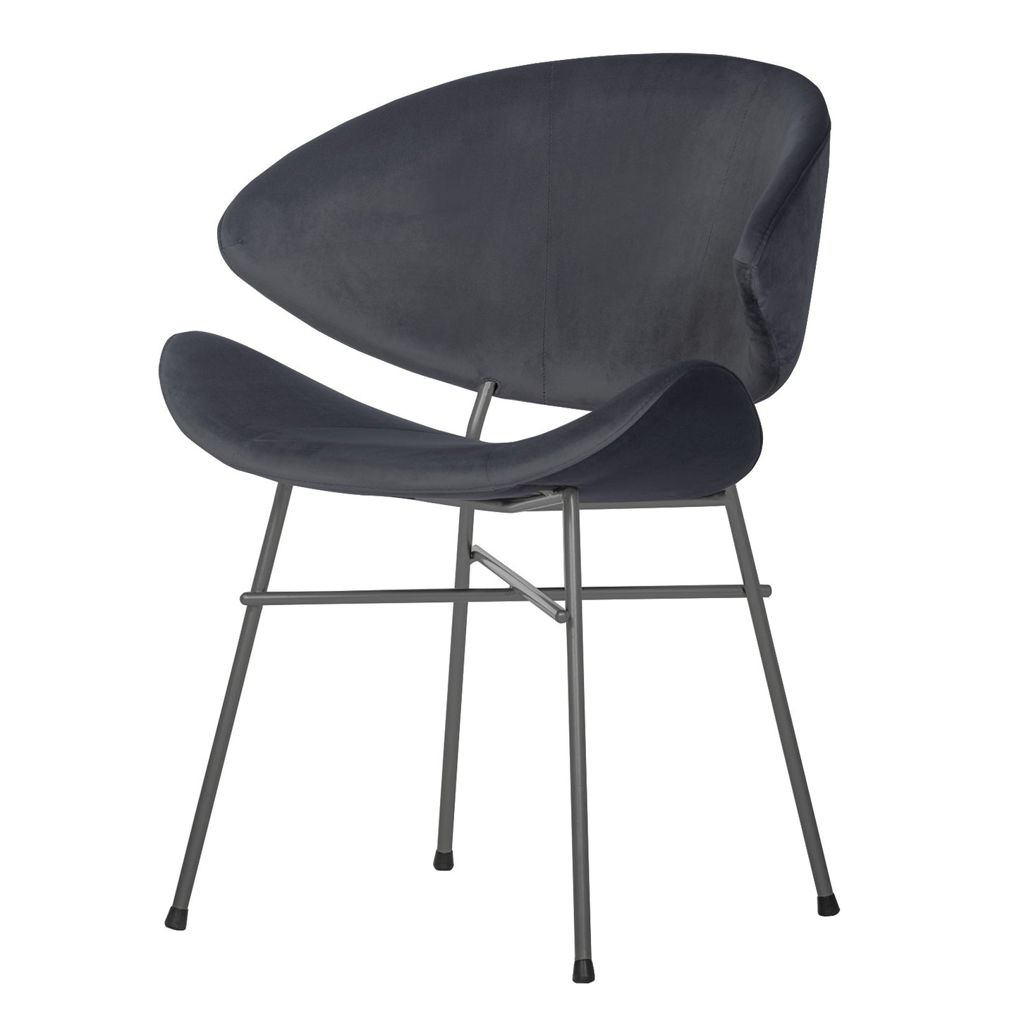 Chair Cheri Velours - Dark Grey