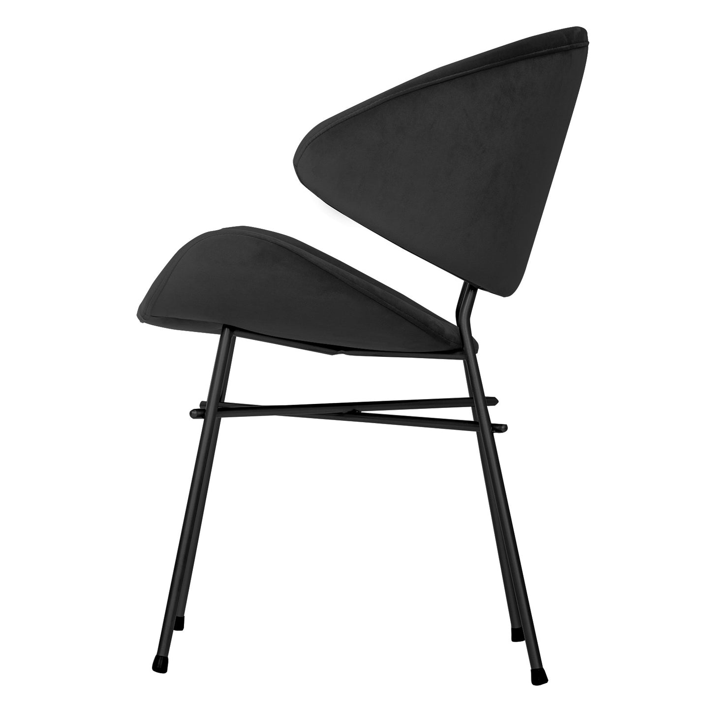 Chair Cheri Velours - Black