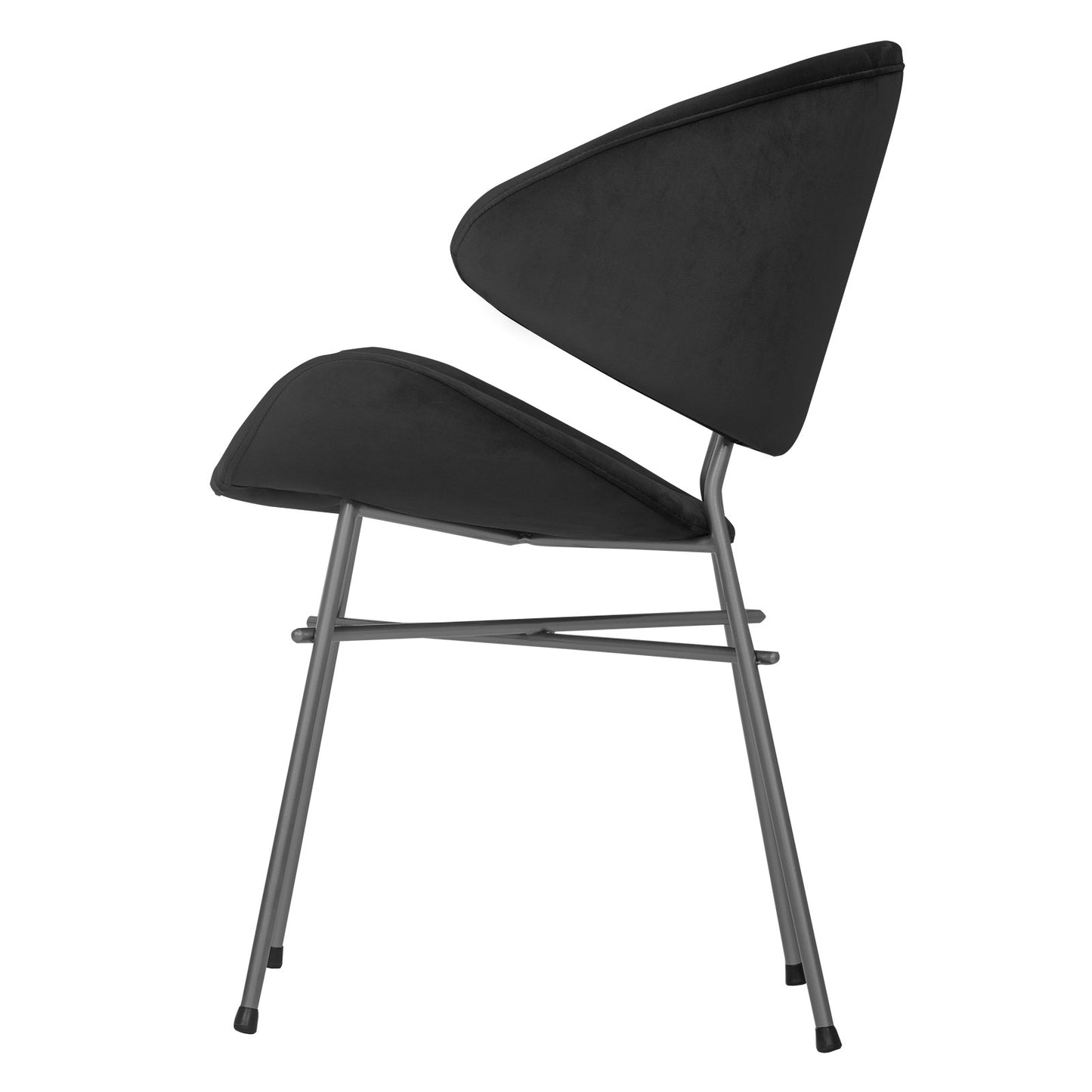 Chair Cheri Velours - Black
