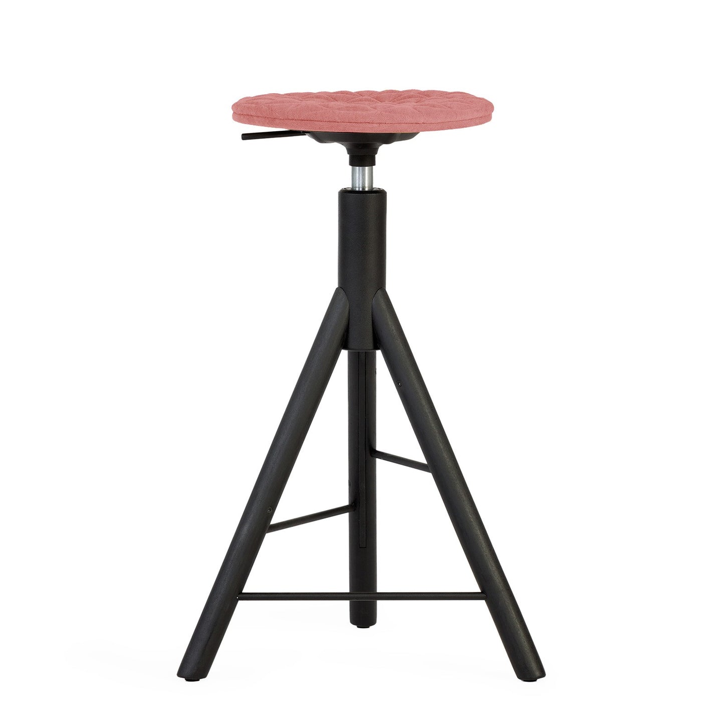 Bar stool Mannequin Bar 01 black - Dusty Rose