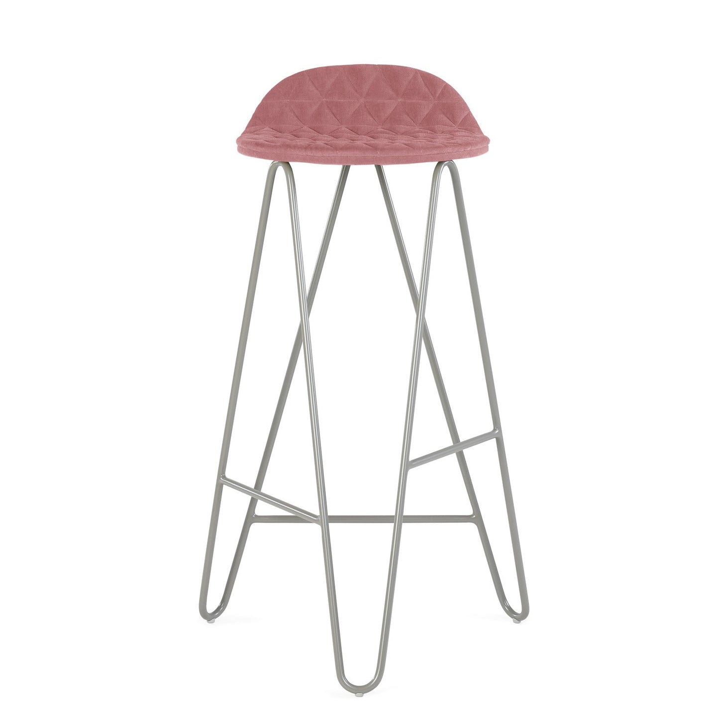Bar stool Mannequin Bar 02 High - Dusty Rose
