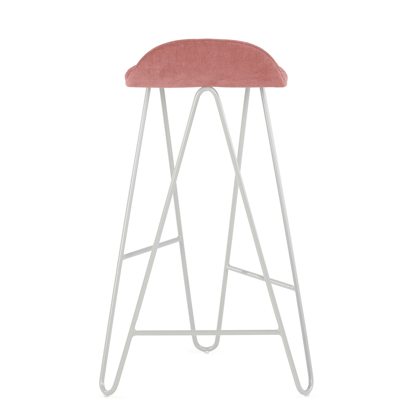 Bar stool Mannequin Bar 02 High - Dusty Rose