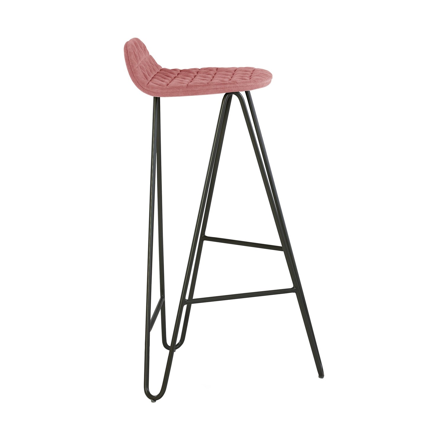Bar stool Mannequin Bar 02 High - Dusty Rose