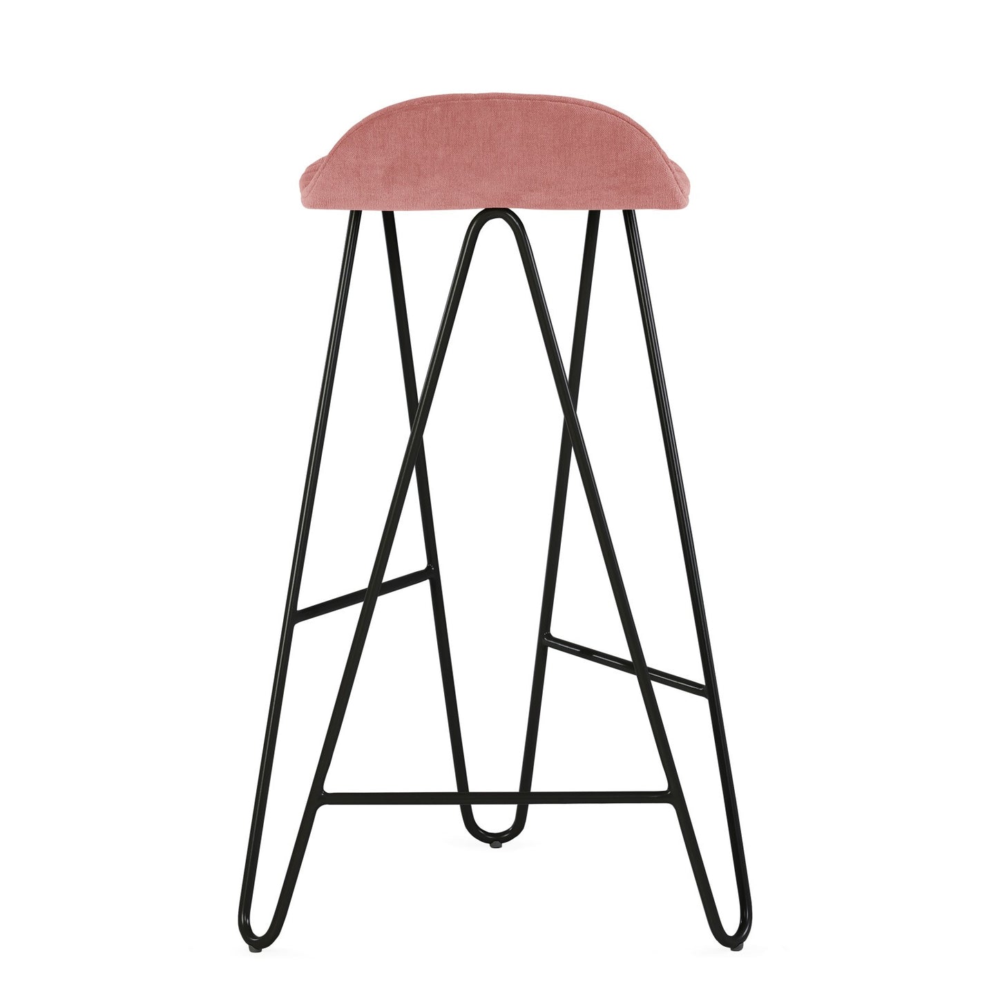 Bar stool Mannequin Bar 02 High - Dusty Rose