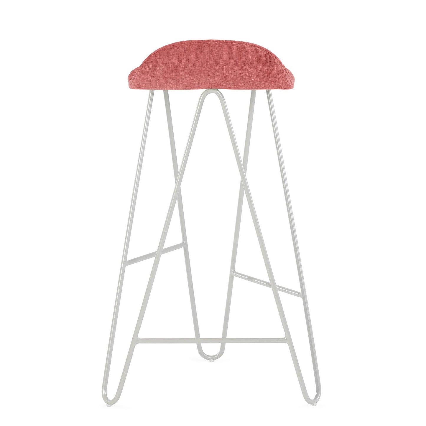 Bar stool Mannequin Bar 02 High - Coral