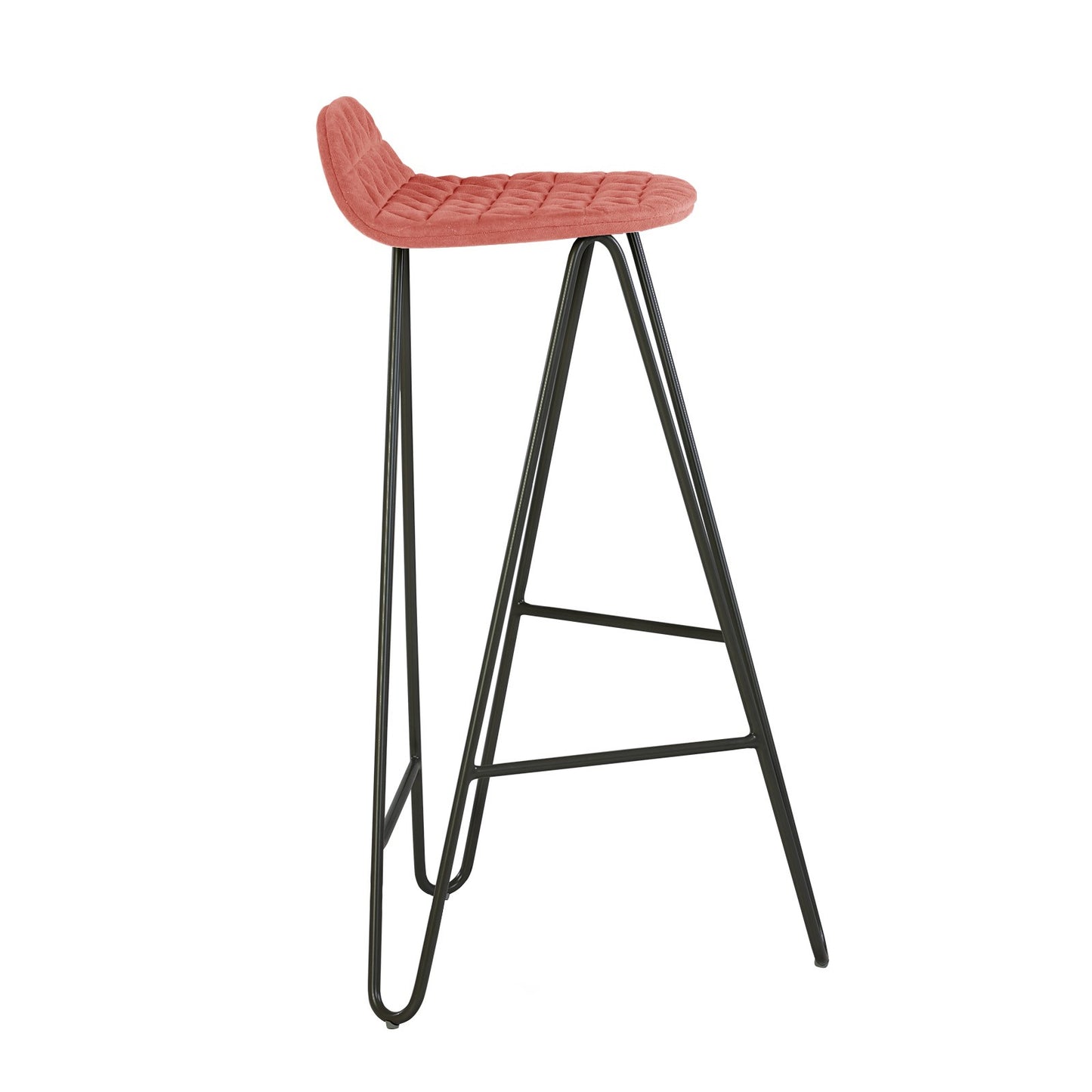 Bar stool Mannequin Bar 02 High - Coral