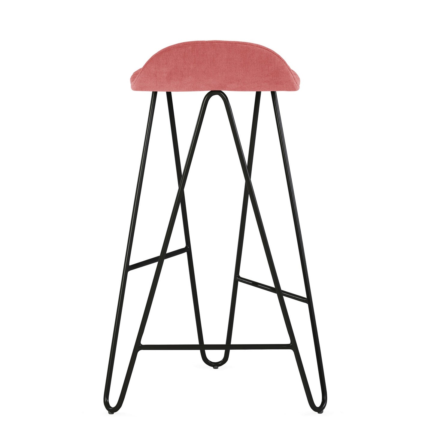 Bar stool Mannequin Bar 02 High - Coral