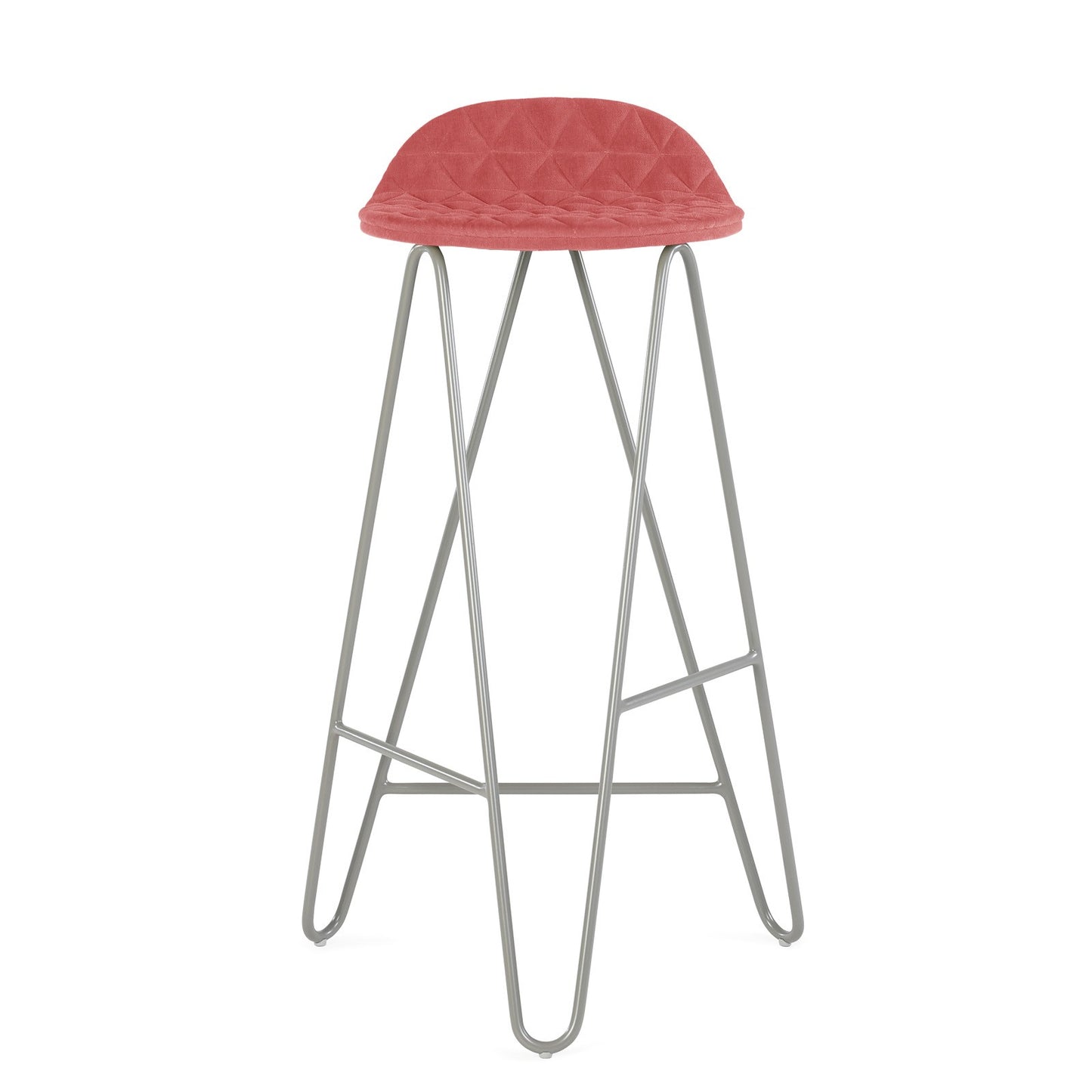 Bar stool Mannequin Bar 02 High - Coral