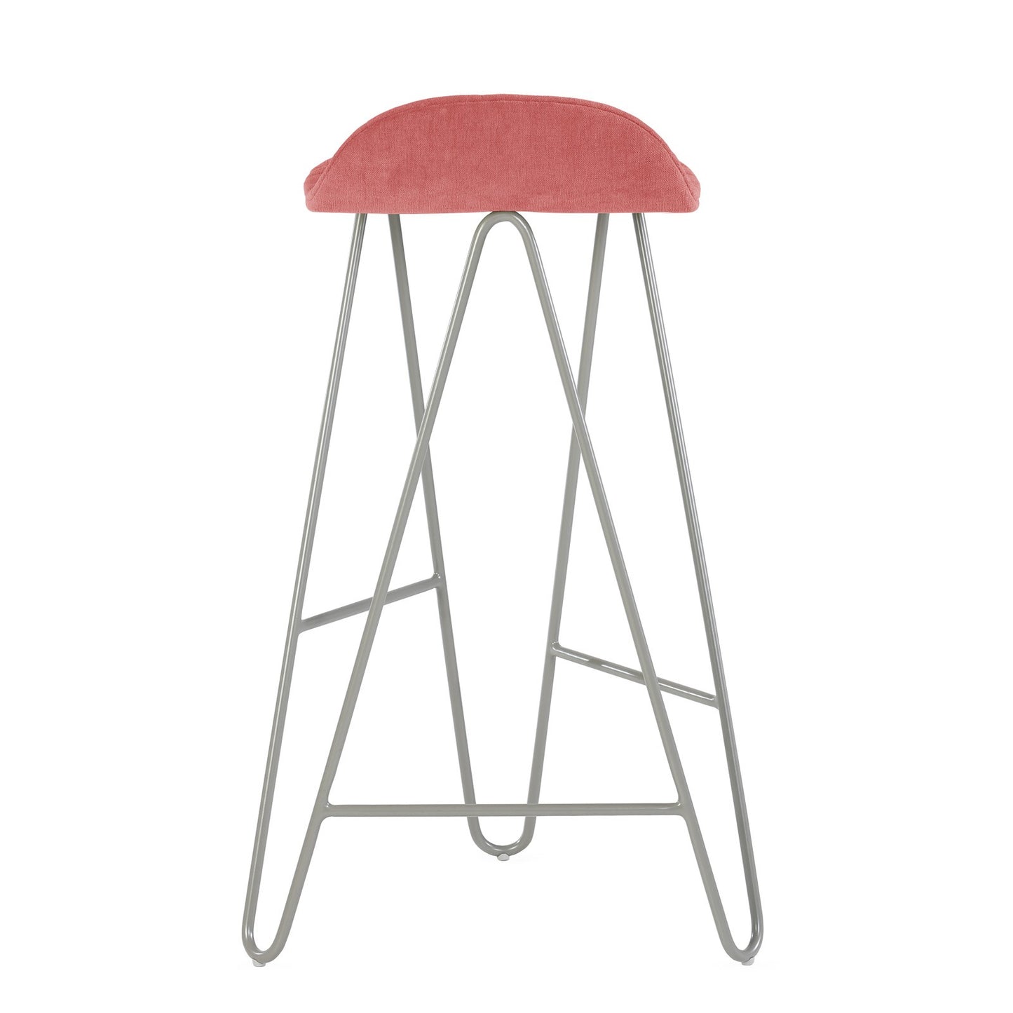 Bar stool Mannequin Bar 02 High - Coral