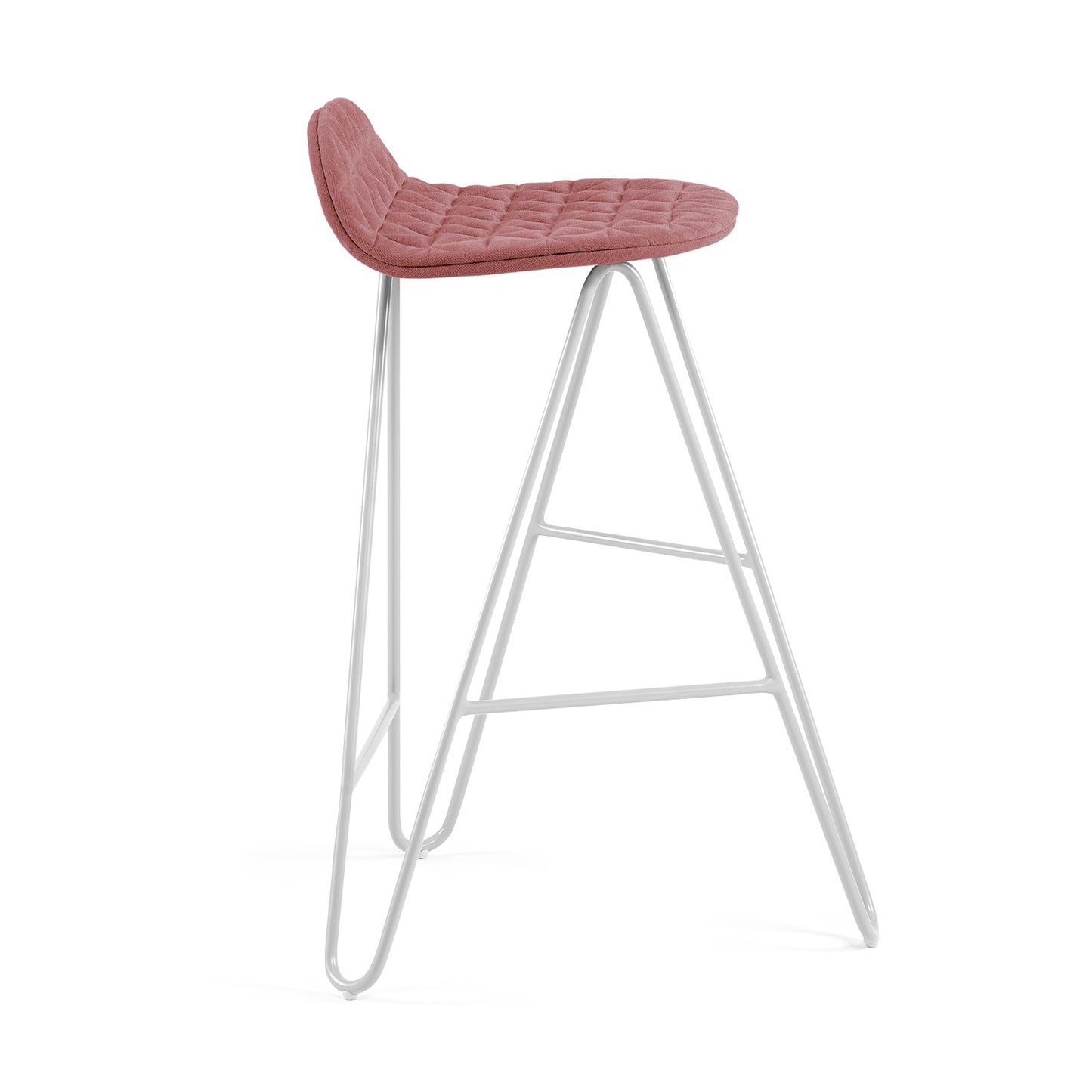 Bar stool Mannequin Bar 02 Low - Dusty Rose