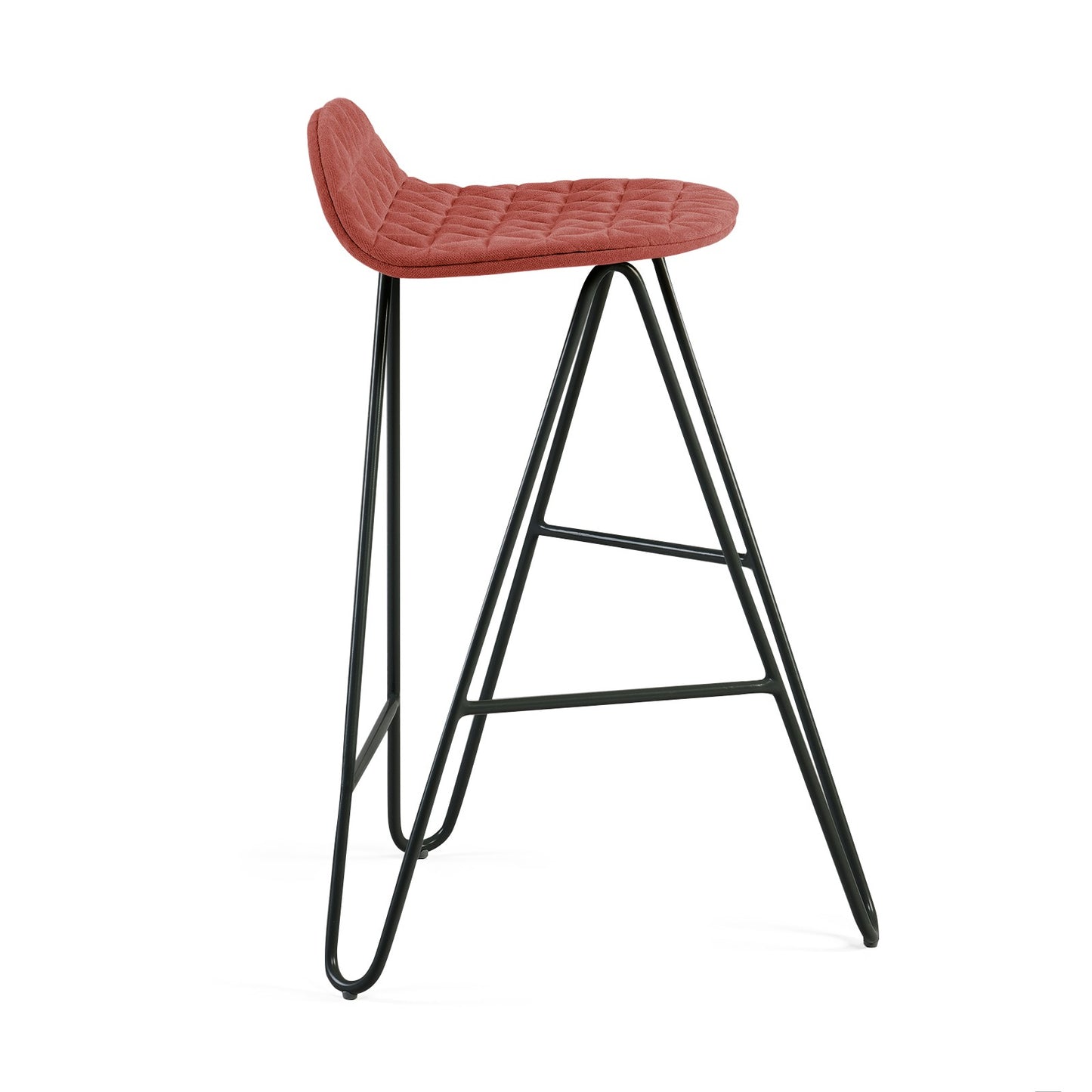 Bar stool Mannequin Bar 02 Low - Coral