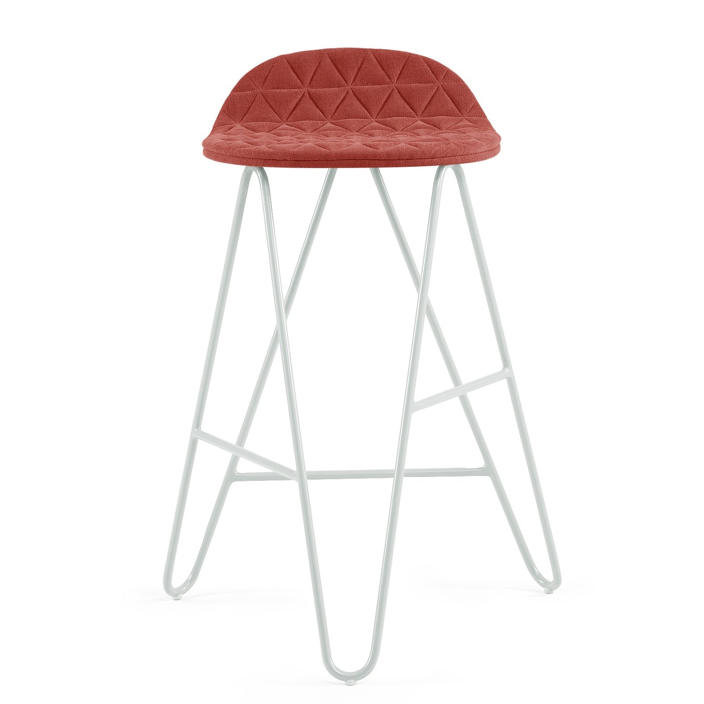 Bar stool Mannequin Bar 02 Low - Coral