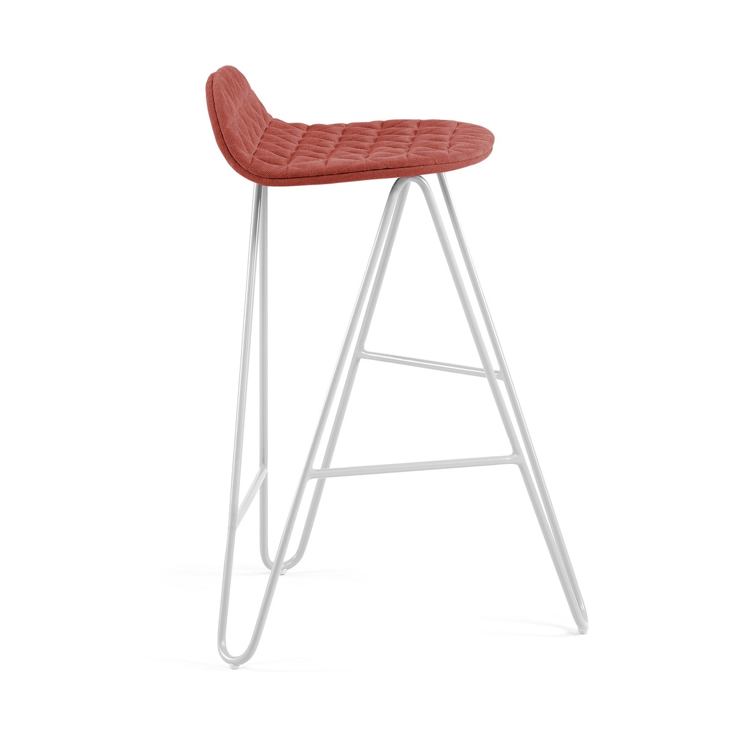Bar stool Mannequin Bar 02 Low - Coral