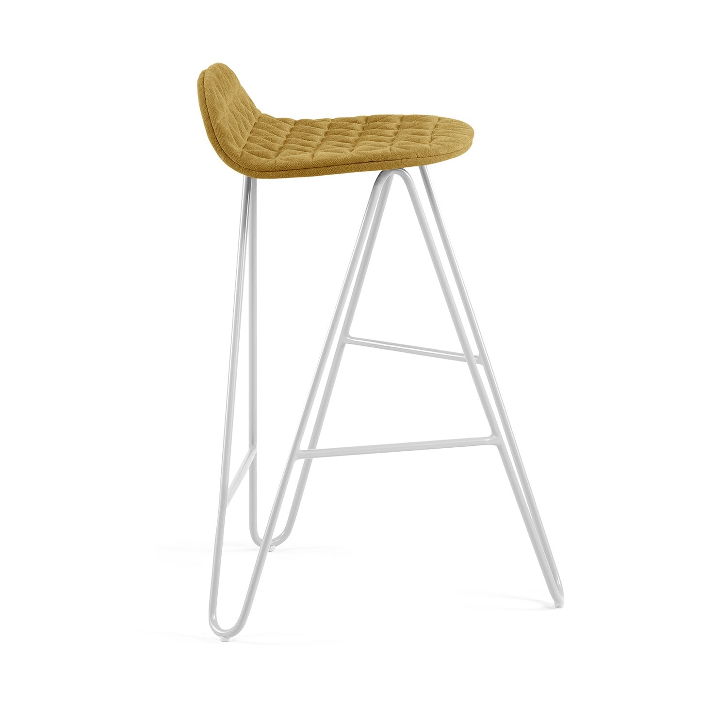 Bar stool Mannequin Bar 02 Low - Mustard