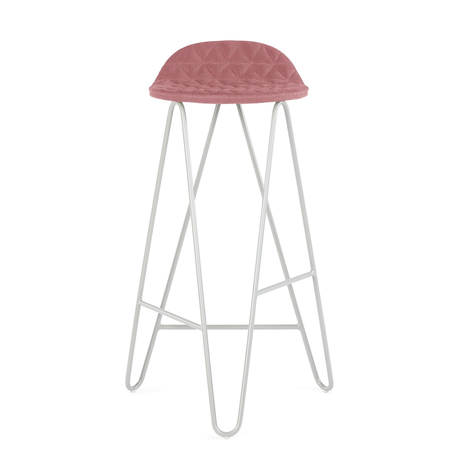 Bar stool Mannequin Bar 02 High - Dusty Rose