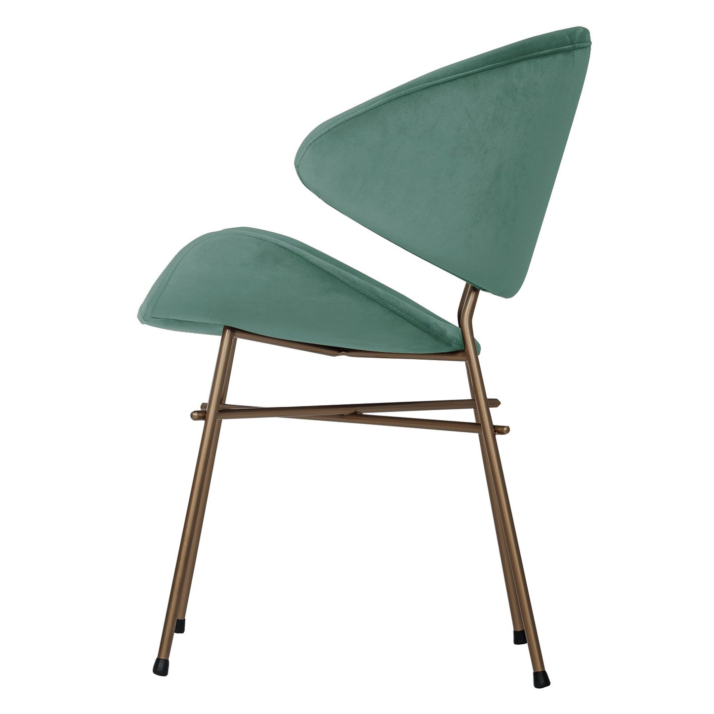 Chair Cheri Velours Copper - Mint