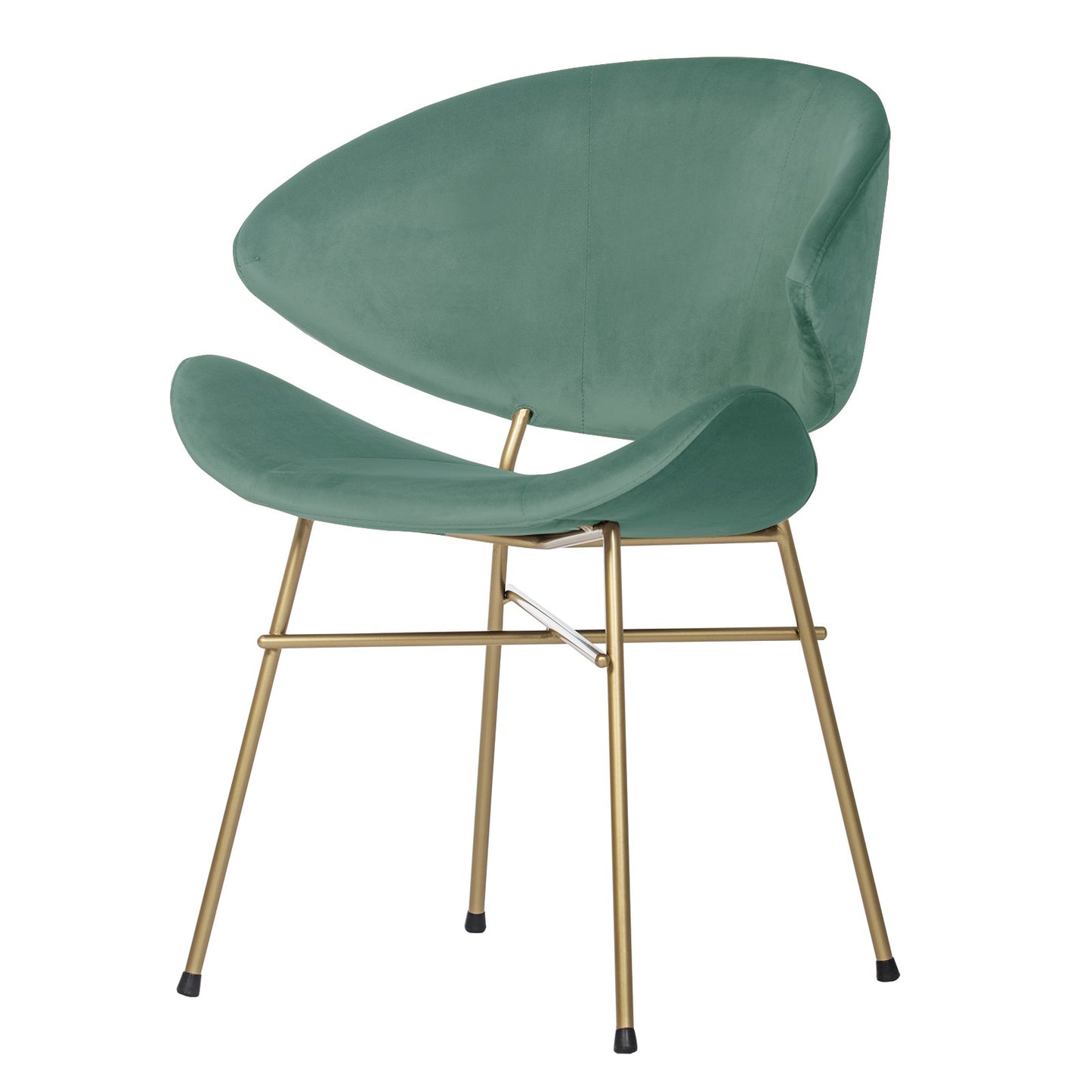 Chair Cheri Velours Gold - Mint